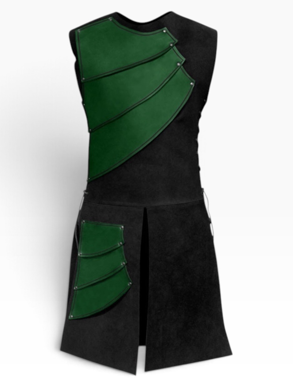 Medieval Knight Reinassance Sleeveless Vest Cosplay Halloween Costume Size SM
